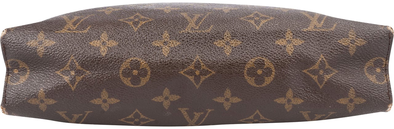 Louis Vuitton Louis Vuitton Canvas Monogram Poche Toilette 25 Clutch Bruin