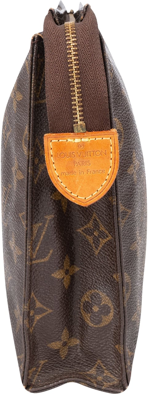 Louis Vuitton Louis Vuitton Canvas Monogram Poche Toilette 25 Clutch Bruin