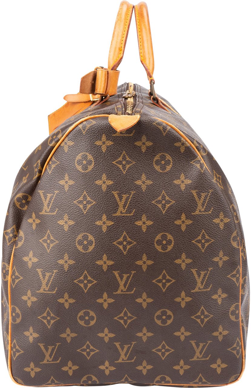 Louis Vuitton Louis Vuitton Canvas Monogram Keepall 55 Bandouliere Bruin