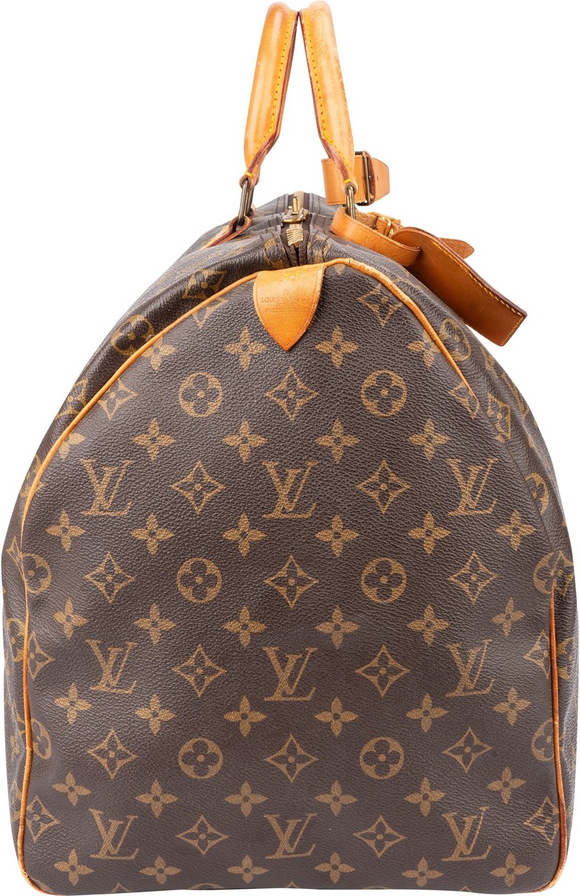 Louis Vuitton Louis Vuitton Canvas Monogram Keepall 55 Bandouliere Bruin