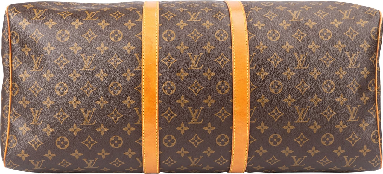 Louis Vuitton Louis Vuitton Canvas Monogram Keepall 55 Bandouliere Bruin