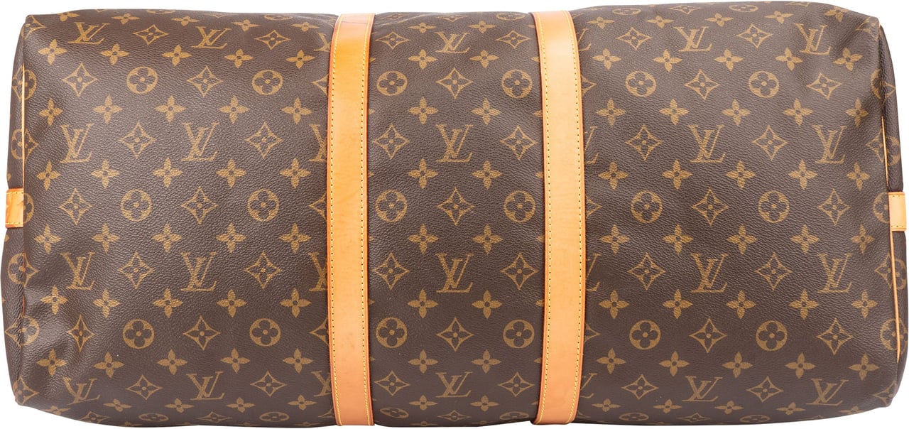 Louis Vuitton Louis Vuitton Canvas Monogram Keepall 55 Bandouliere Bruin