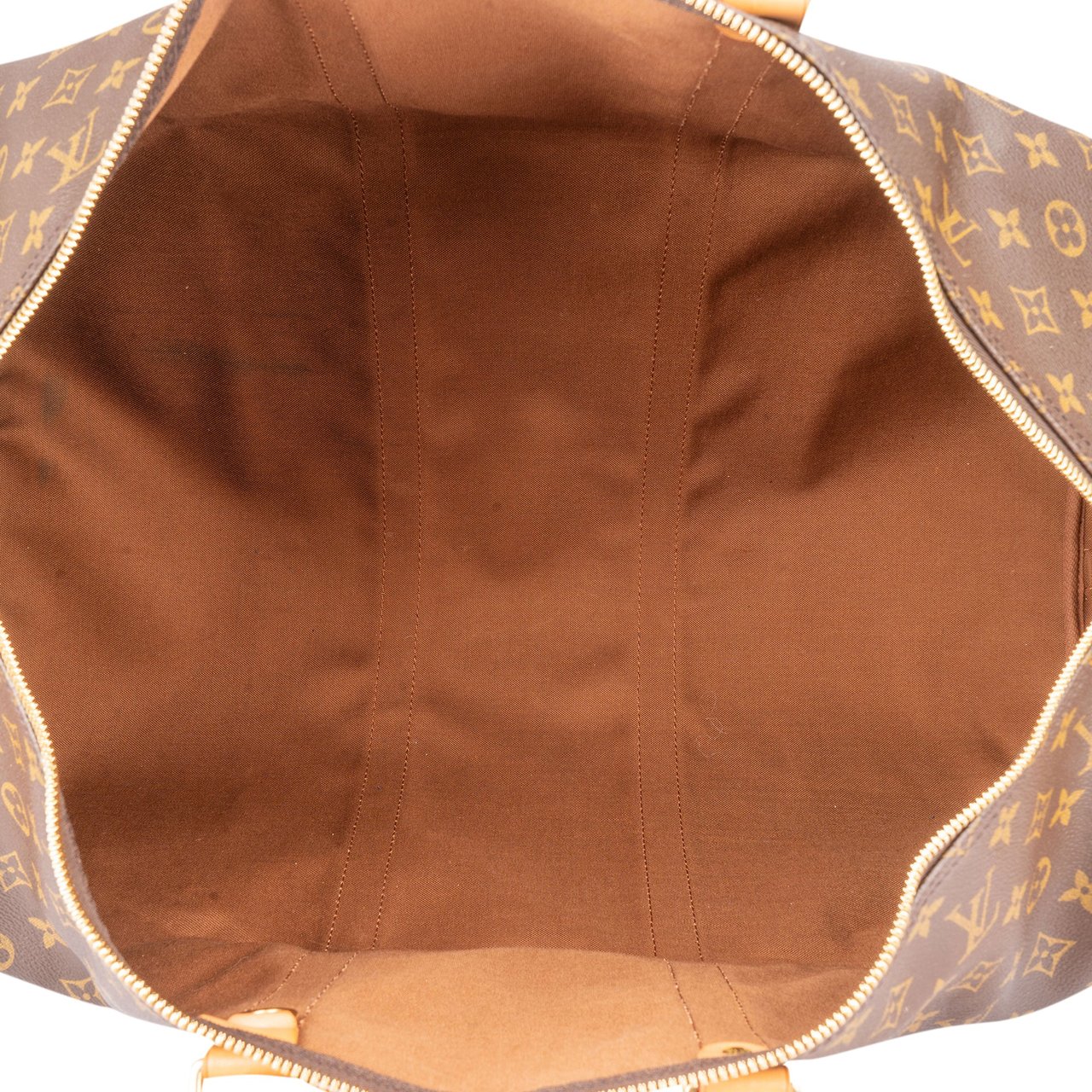 Louis Vuitton Louis Vuitton Canvas Monogram Keepall 55 Bandouliere Bruin