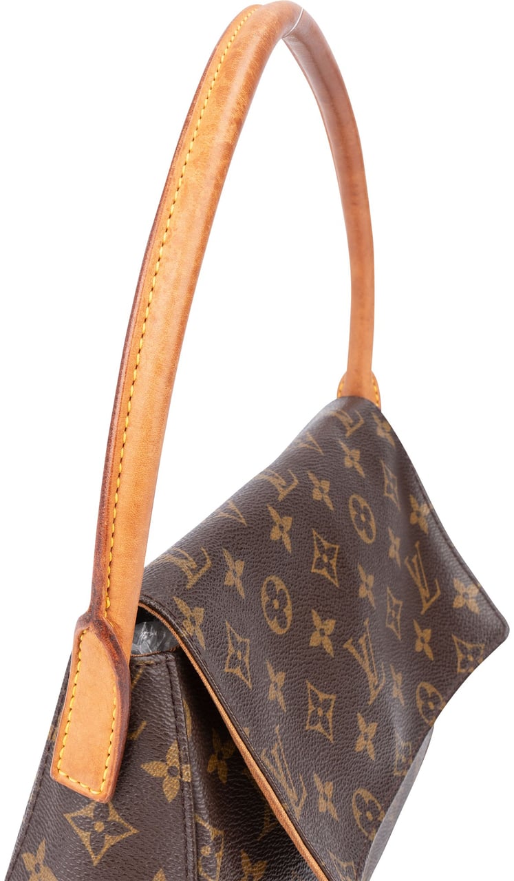 Louis Vuitton Louis Vuitton Canvas Monogram Looping PM Handbag Bruin