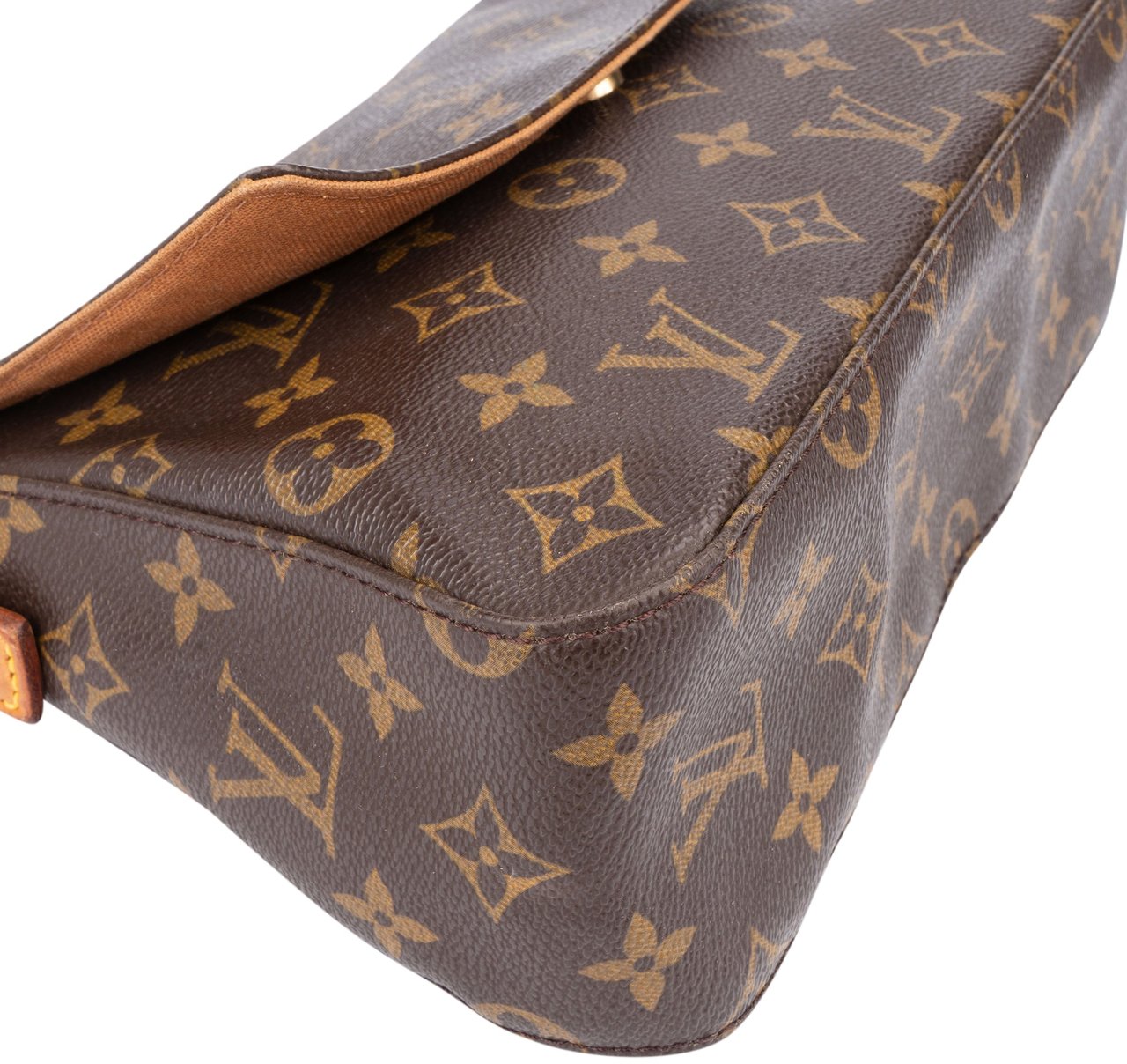 Louis Vuitton Louis Vuitton Canvas Monogram Looping PM Handbag Bruin