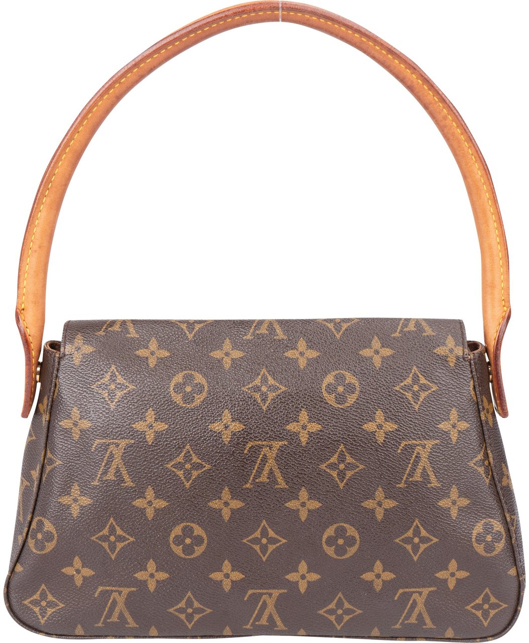 Louis Vuitton Canvas Monogram Looping PM Handbag Bruin