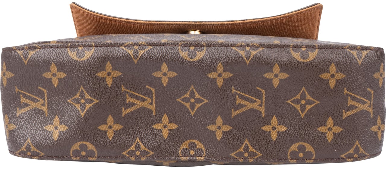 Louis Vuitton Louis Vuitton Canvas Monogram Looping PM Handbag Bruin