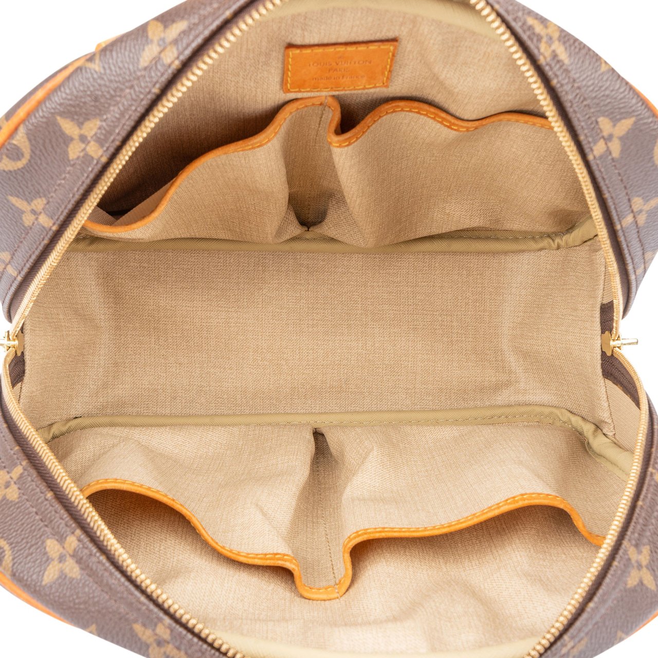 Louis Vuitton Louis Vuitton Canvas Monogram Trouville Handbag Bruin