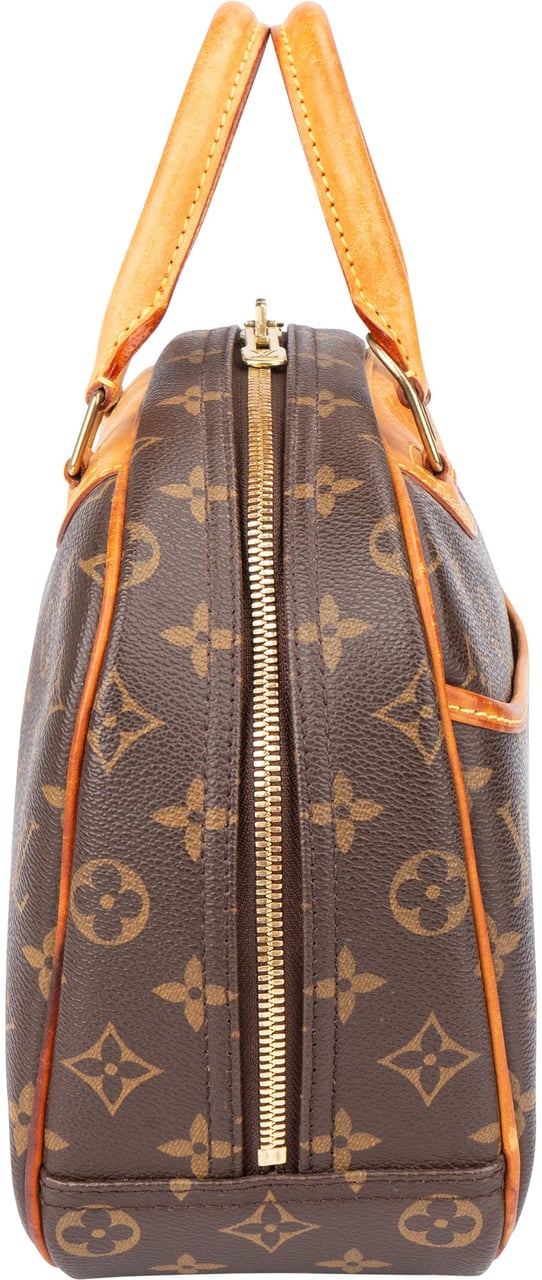 Louis Vuitton Louis Vuitton Canvas Monogram Trouville Handbag Bruin