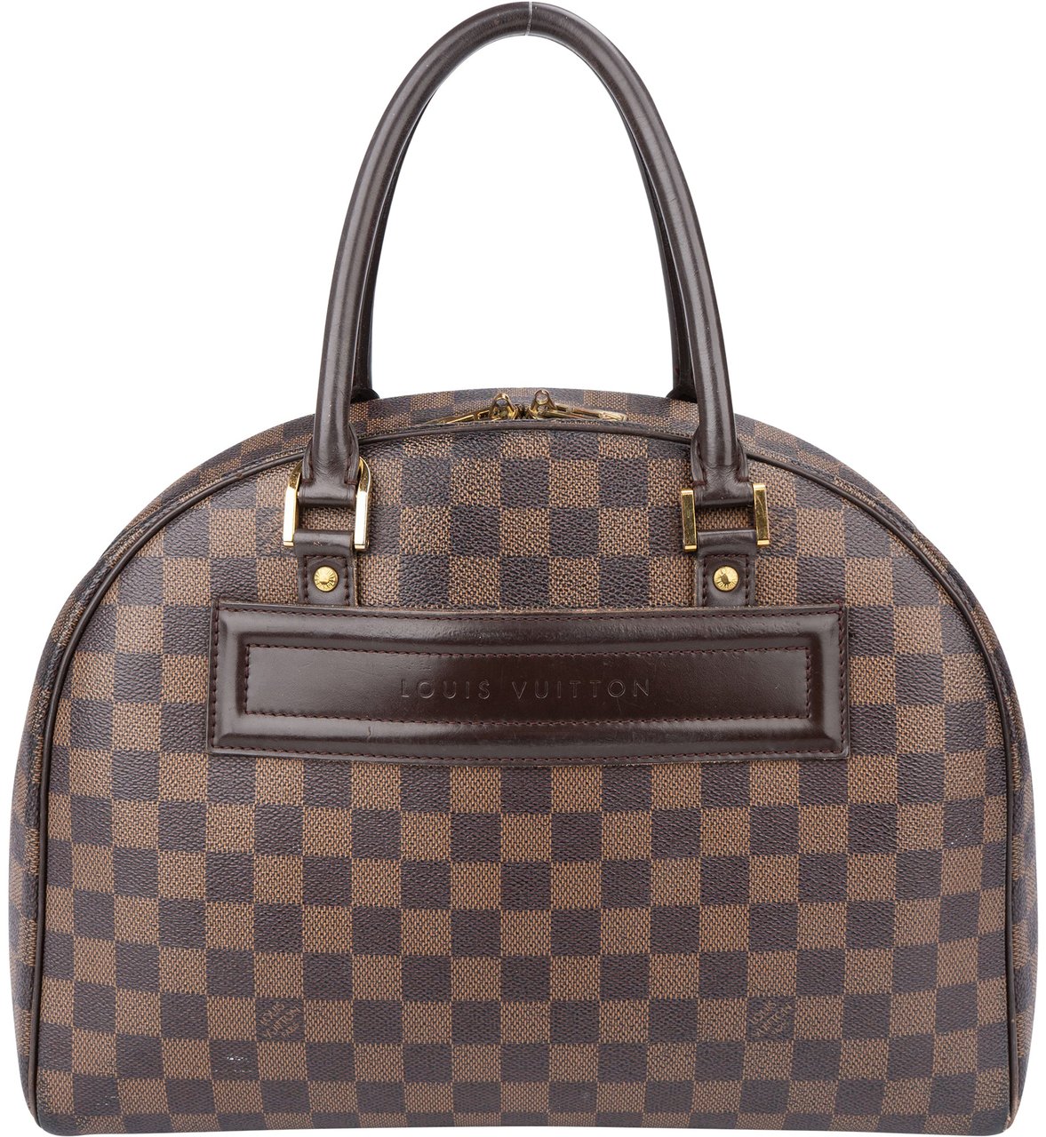 Louis Vuitton Louis Vuitton Damier Ebene Monogram Nolita Handbag Bruin