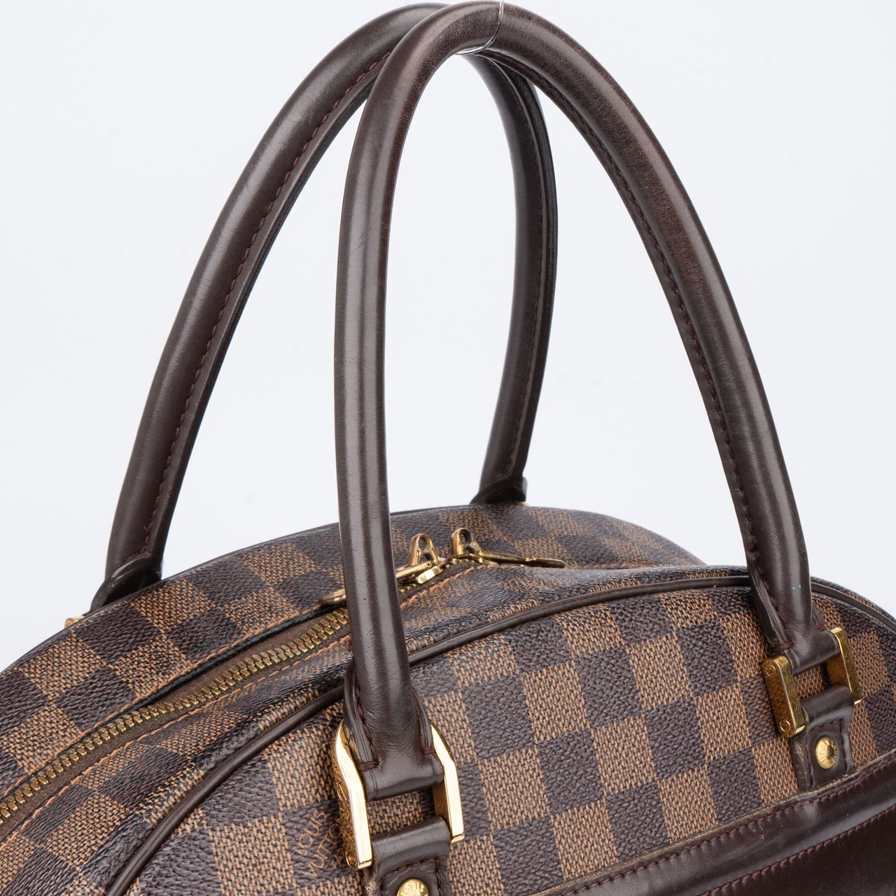 Louis Vuitton Louis Vuitton Damier Ebene Monogram Nolita Handbag Bruin