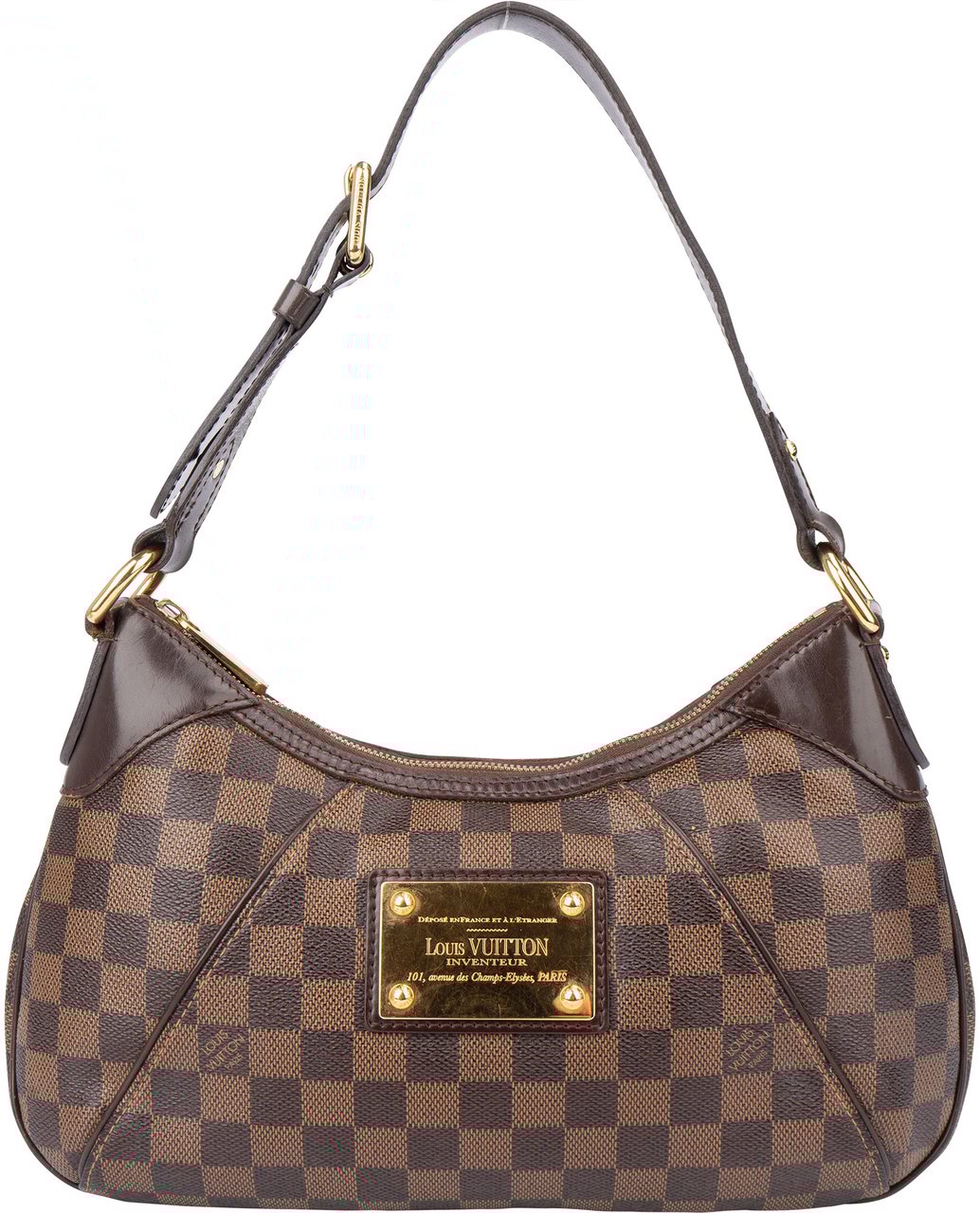 Louis Vuitton Louis Vuitton Damier Ebene Monogram Thames PM Shoulder Bag Bruin
