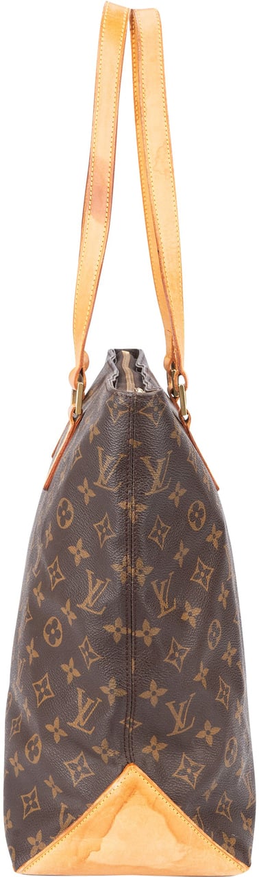 Louis Vuitton Louis Vuitton Canvas Monogram Cabas Mezzo Shoulder Bag Bruin