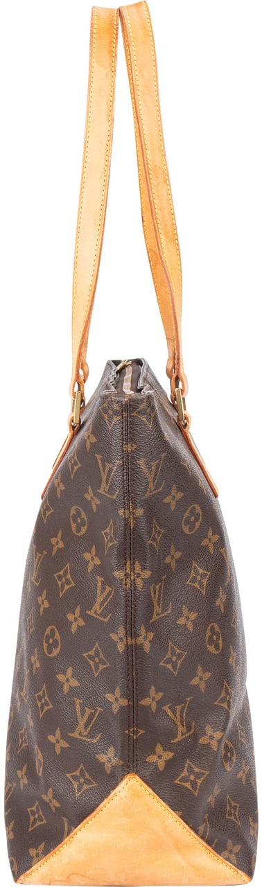 Louis Vuitton Louis Vuitton Canvas Monogram Cabas Mezzo Shoulder Bag Bruin