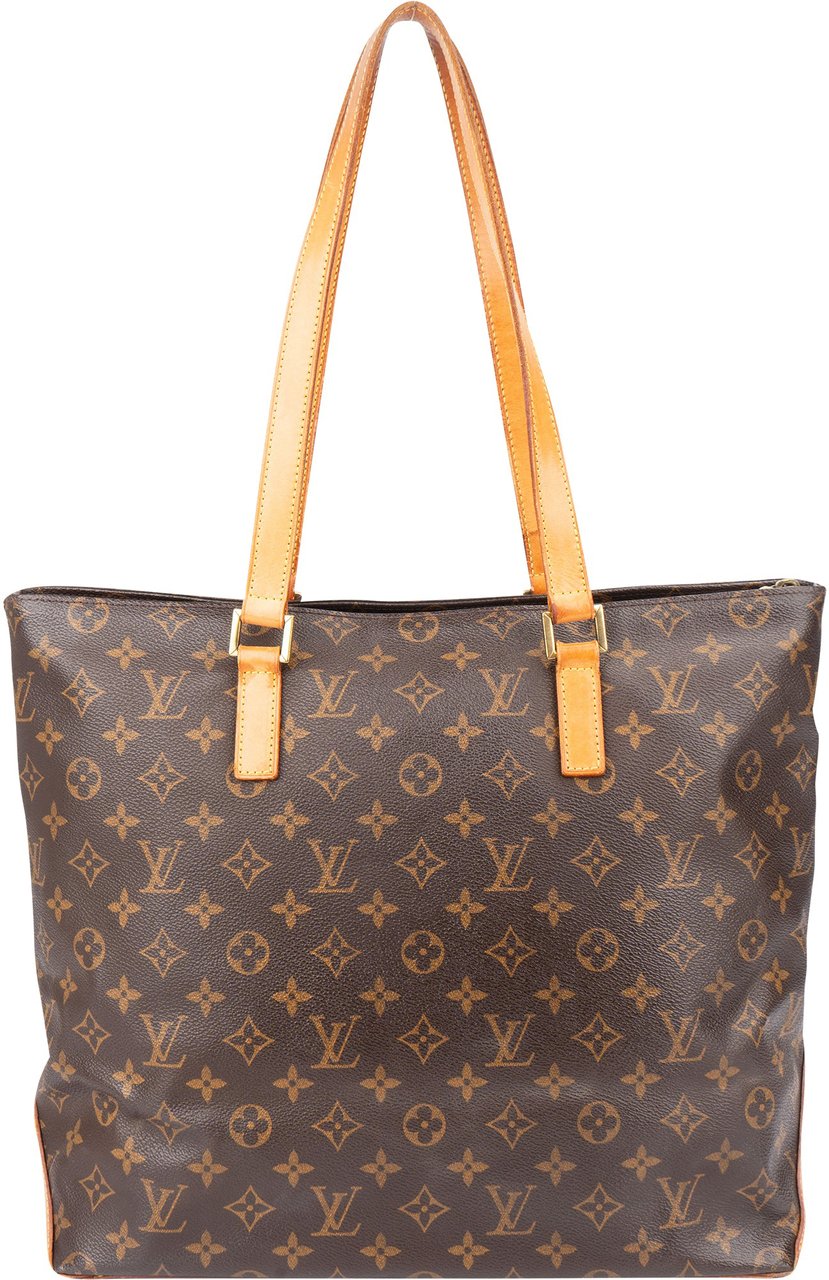 Louis Vuitton Louis Vuitton Canvas Monogram Cabas Mezzo Shoulder Bag Bruin