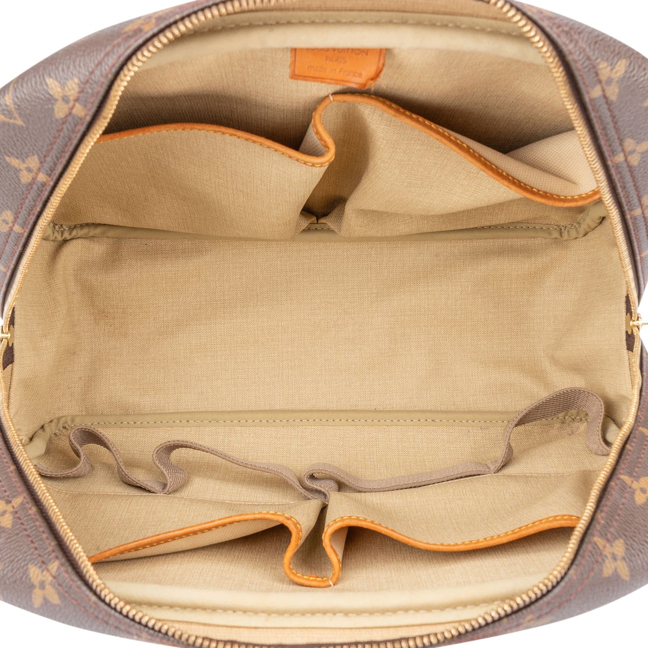 Louis Vuitton Louis Vuitton Canvas Monogram Deauville Handbag Bruin