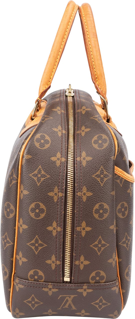 Louis Vuitton Louis Vuitton Canvas Monogram Deauville Handbag Bruin