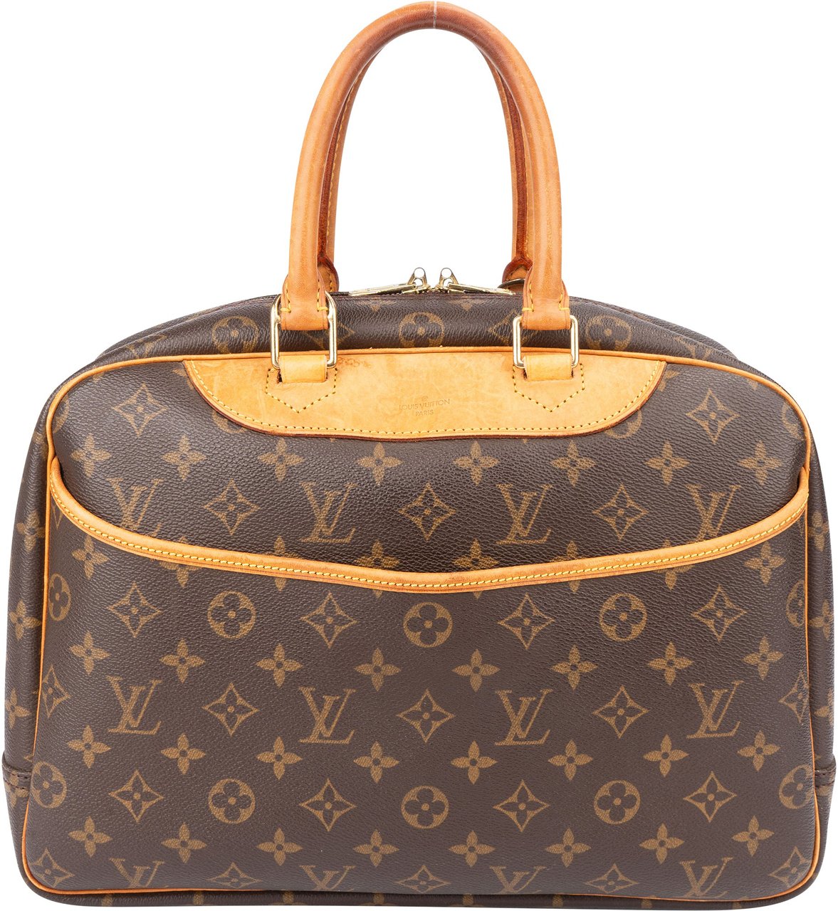 Louis Vuitton Louis Vuitton Canvas Monogram Deauville Handbag Bruin