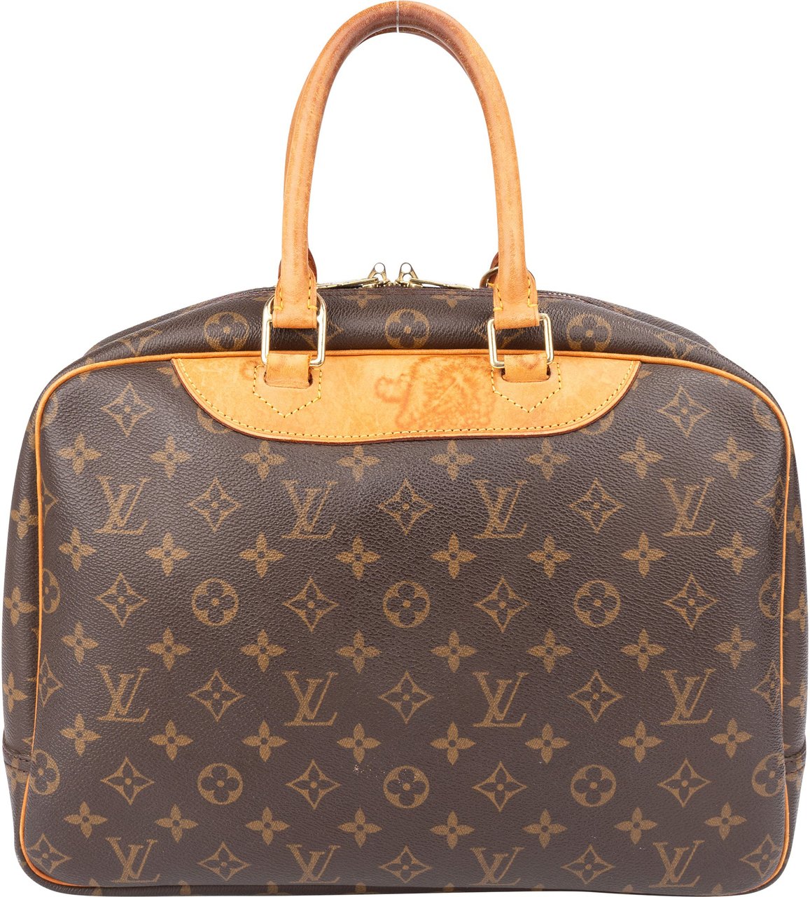 Louis Vuitton Louis Vuitton Canvas Monogram Deauville Handbag Bruin