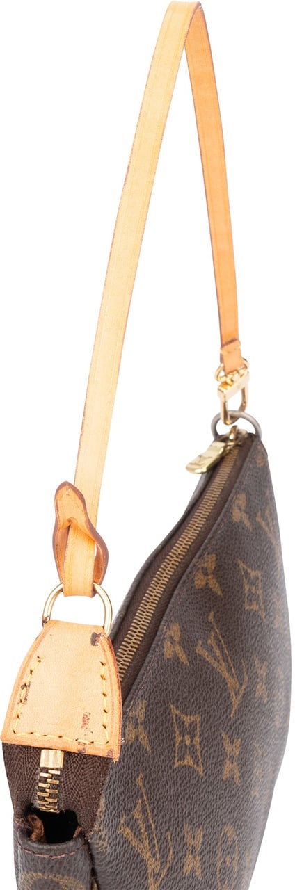 Louis Vuitton Louis Vuitton Canvas Monogram Pochette Accessoire Handbag Bruin