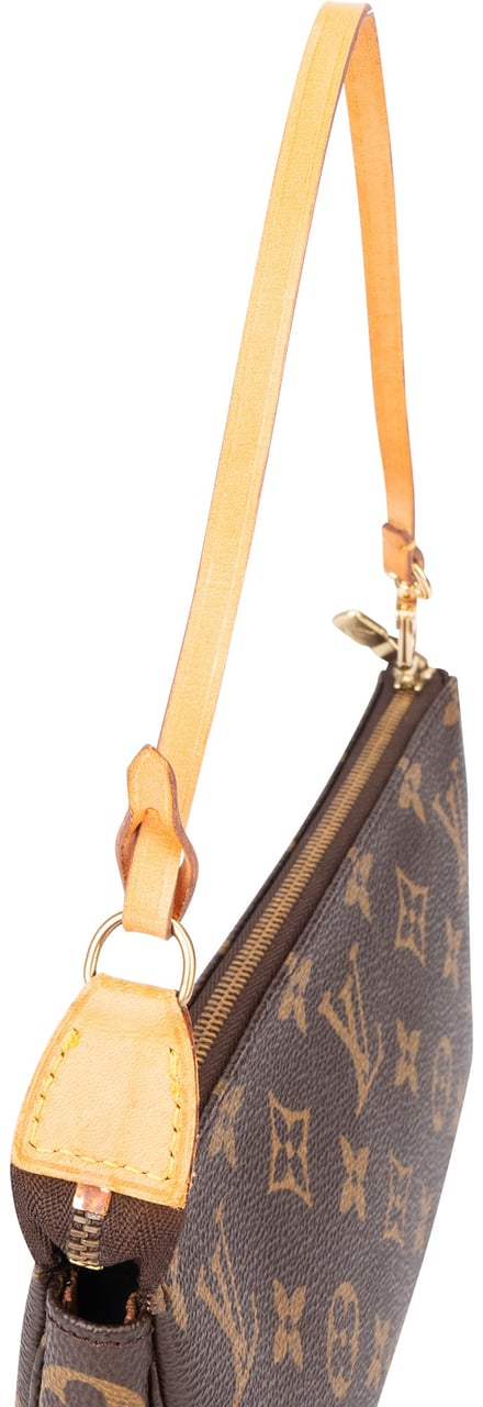 Louis Vuitton Louis Vuitton Canvas Monogram Pochette Accessoire Handbag Bruin