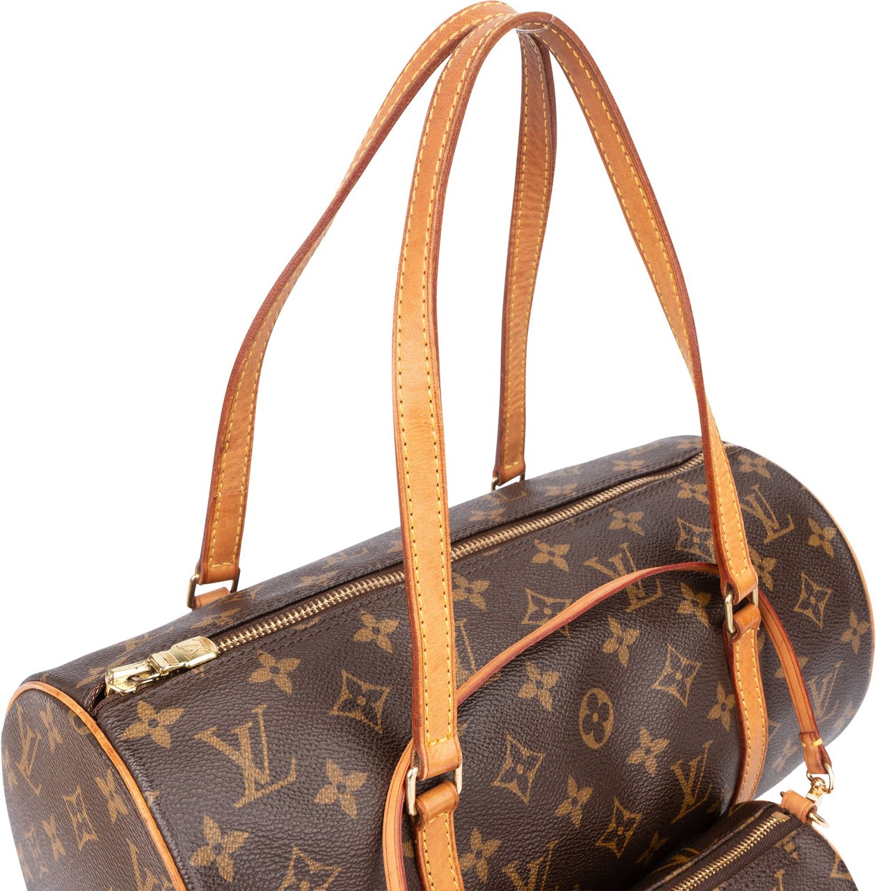 Louis Vuitton Louis Vuitton Canvas Monogram Papillon Set Handbag Bruin