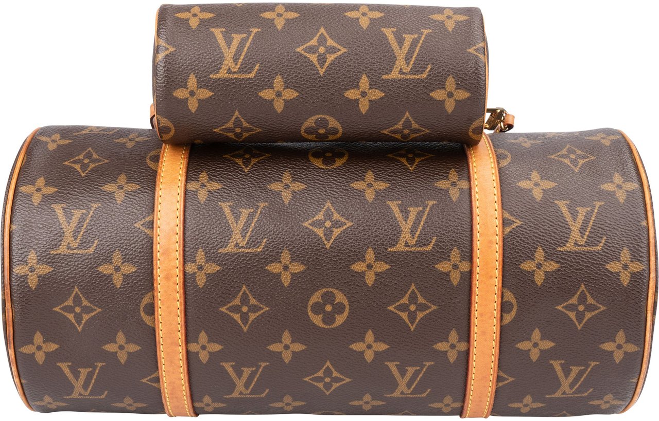 Louis Vuitton Louis Vuitton Canvas Monogram Papillon Set Handbag Bruin