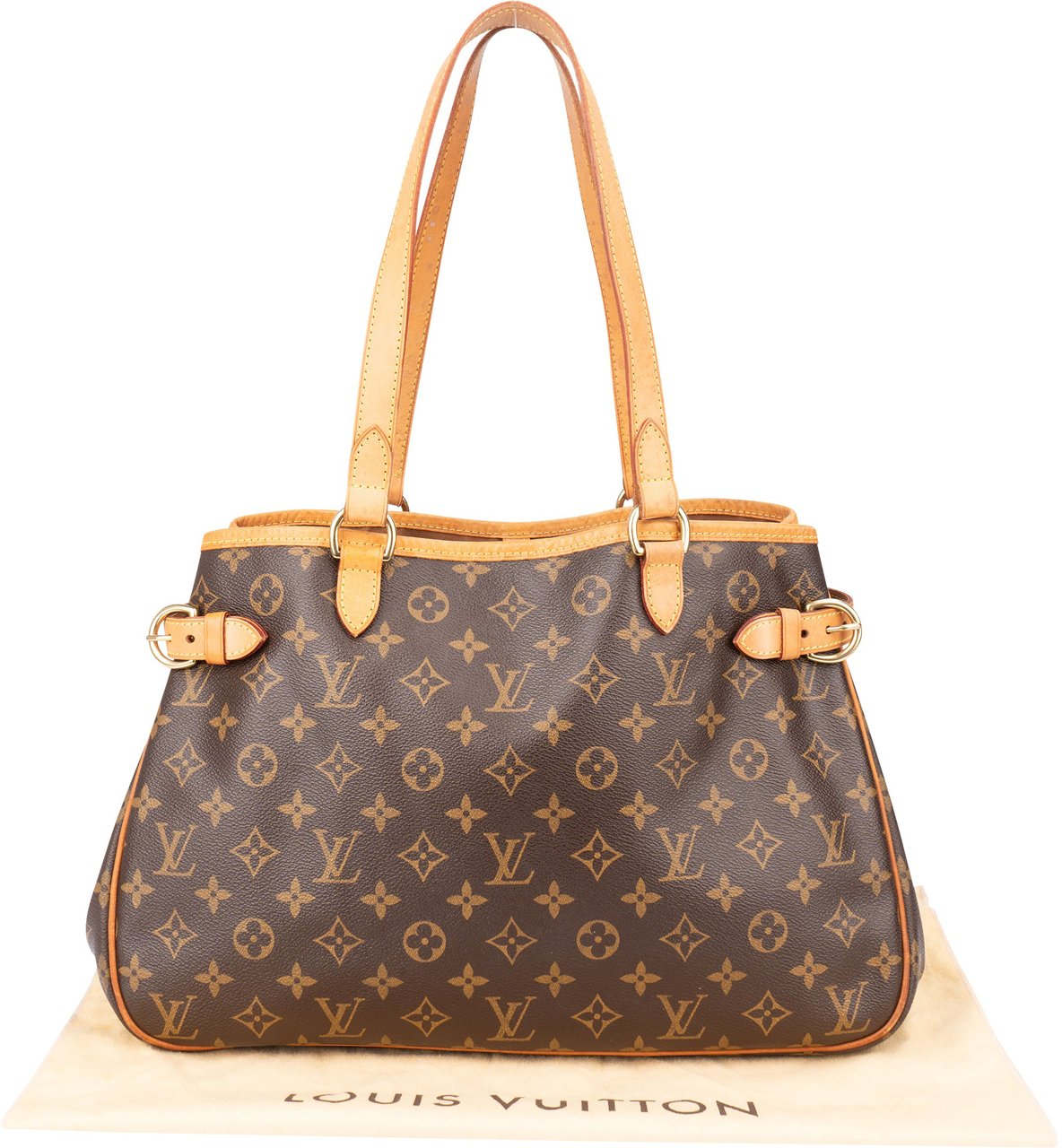 Louis Vuitton Louis Vuitton Canvas Monogram Batignolles Handbag Bruin