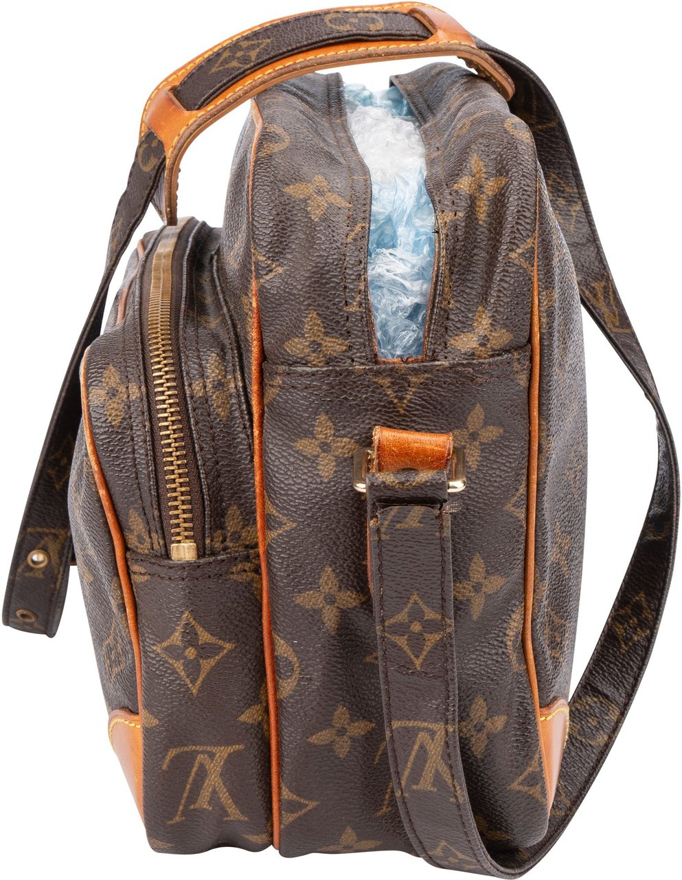 Louis Vuitton Louis Vuitton Canvas Monogram Nile Crossbody Bag Bruin
