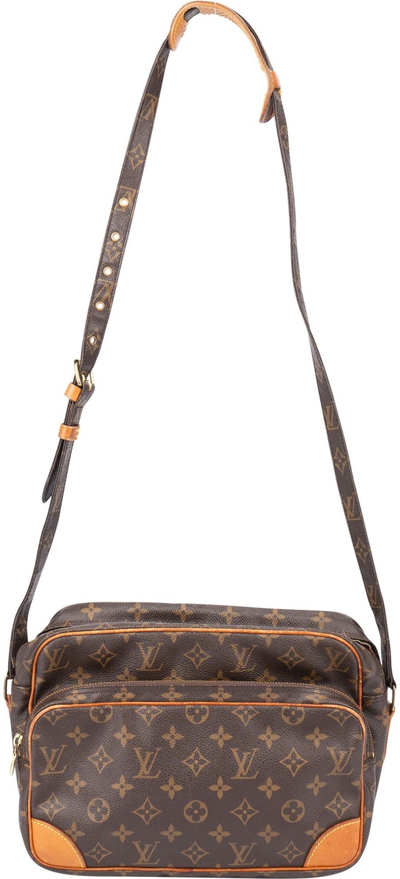 Louis Vuitton Louis Vuitton Canvas Monogram Nile Crossbody Bag Bruin