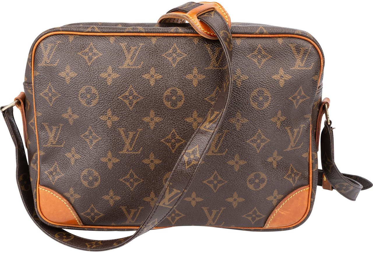 Louis Vuitton Louis Vuitton Canvas Monogram Nile Crossbody Bag Bruin