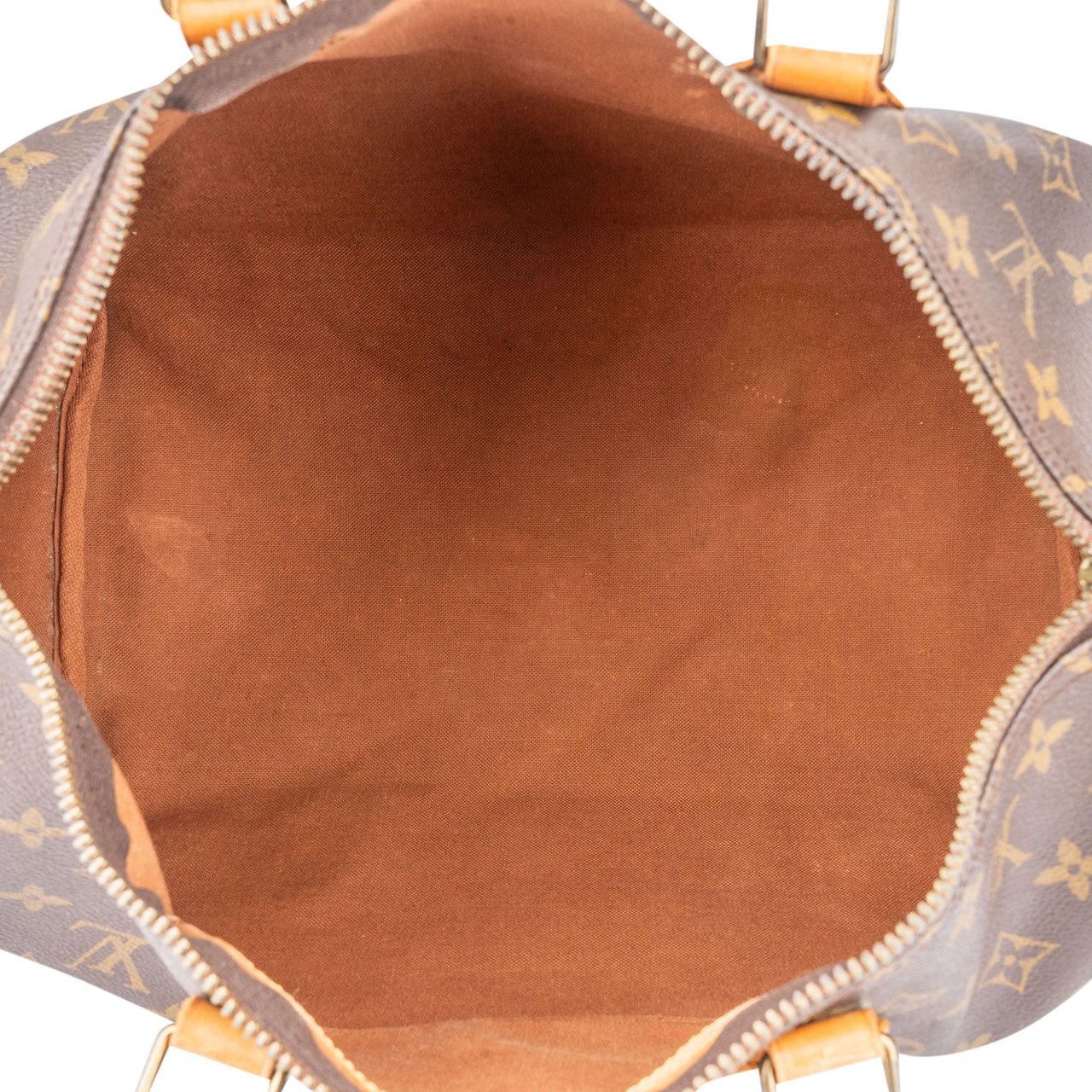 Louis Vuitton Louis Vuitton Canvas Monogram Speedy 35 Handbag Bruin