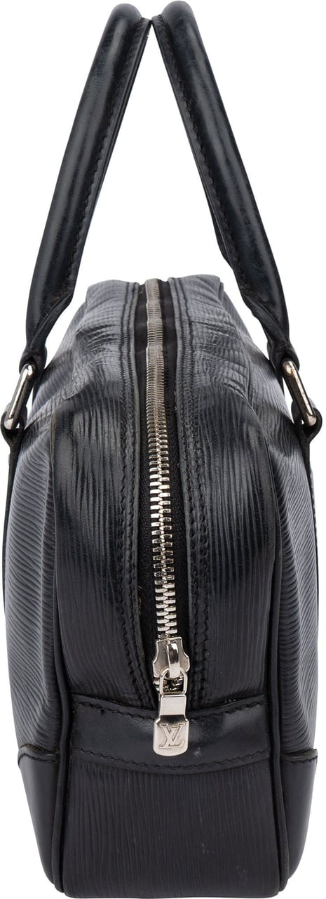 Louis Vuitton Louis Vuitton Noir Epi Leather Vivienne Long MM Handbag Zwart