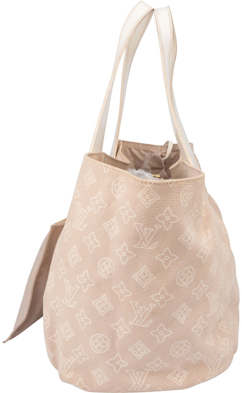Louis Vuitton Louis Vuitton Cabas Ipanema PM Handbag Beige