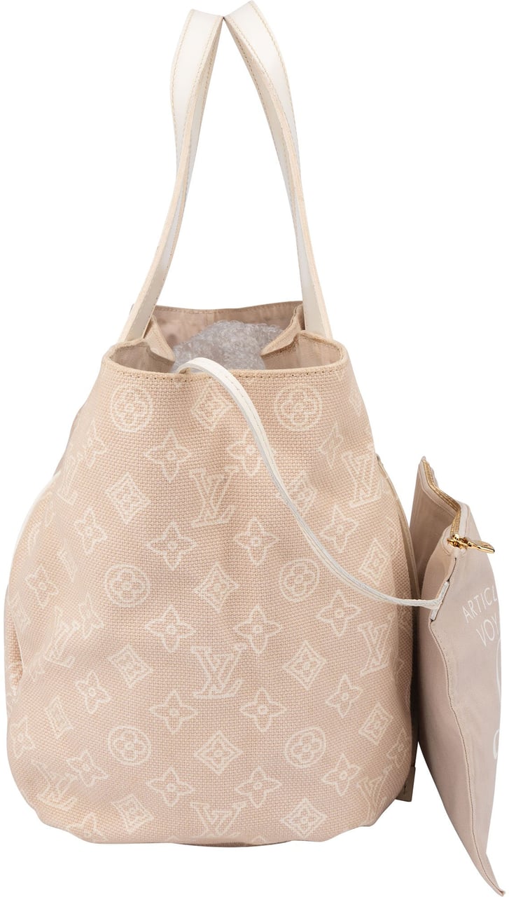 Louis Vuitton Louis Vuitton Cabas Ipanema PM Handbag Beige