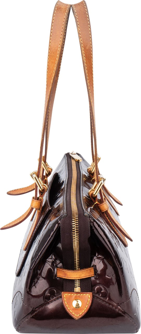 Louis Vuitton Louis Vuitton Amarante Vernis Monogram Rosewood Handbag Divers