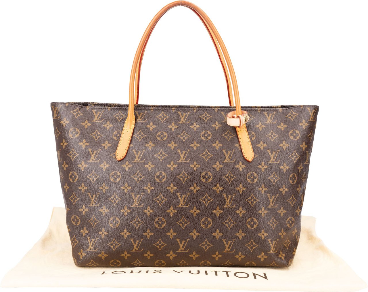 Louis Vuitton Louis Vuitton Canvas Monogram Raspail GM Handbag Bruin