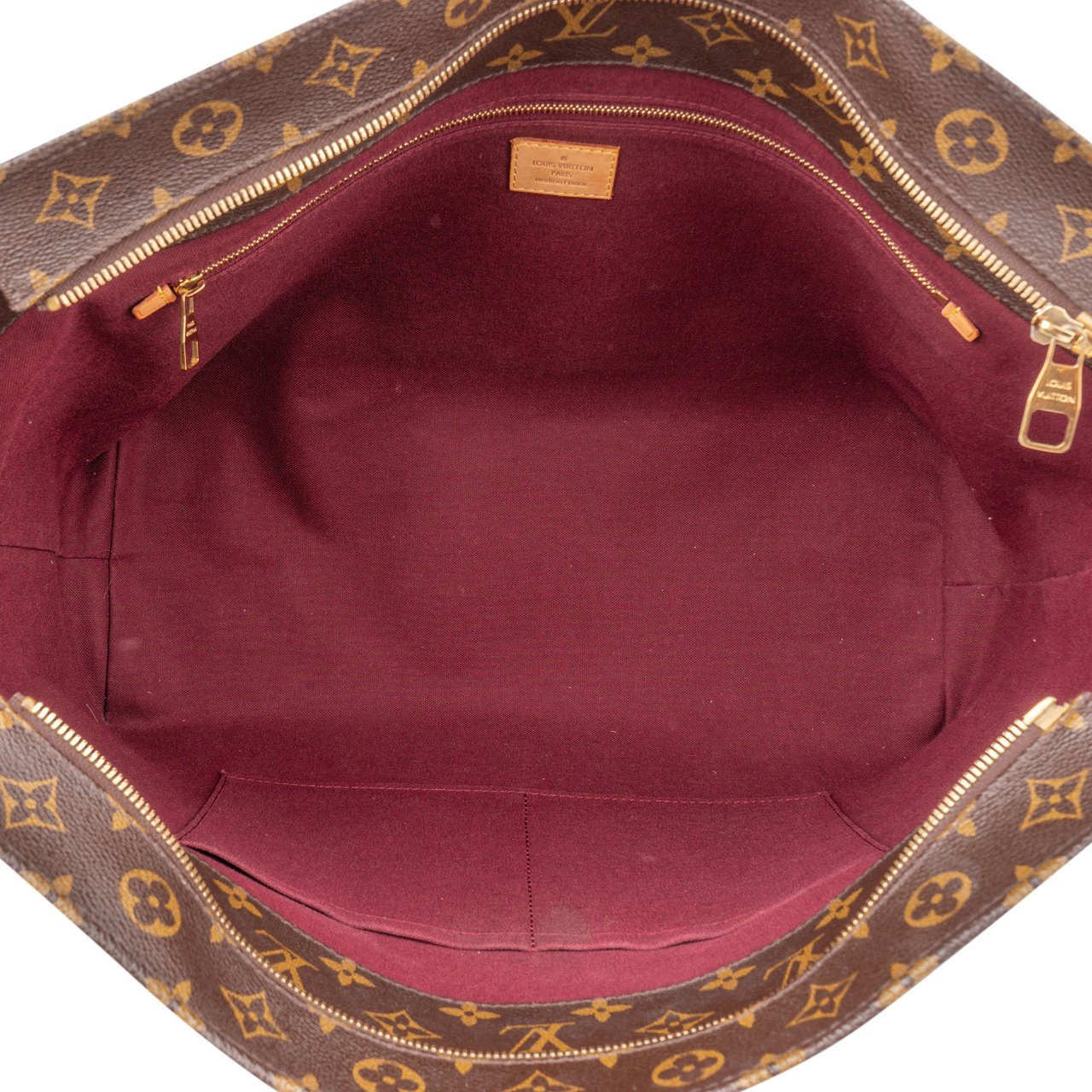 Louis Vuitton Louis Vuitton Canvas Monogram Raspail GM Handbag Bruin
