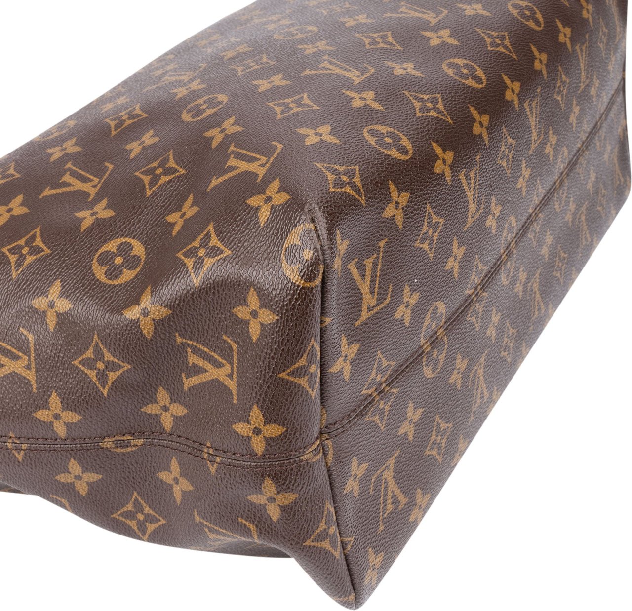 Louis Vuitton Louis Vuitton Canvas Monogram Raspail GM Handbag Bruin