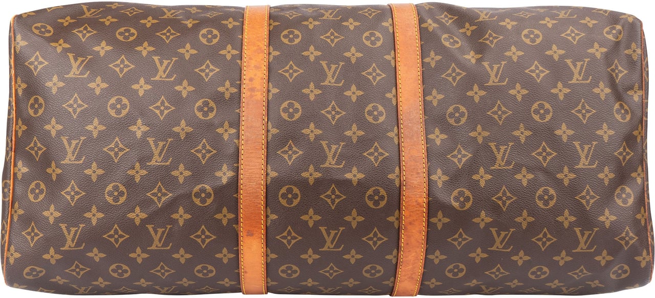 Louis Vuitton Louis Vuitton Canvas Monogram Keepall 60 Bandouliere Bruin