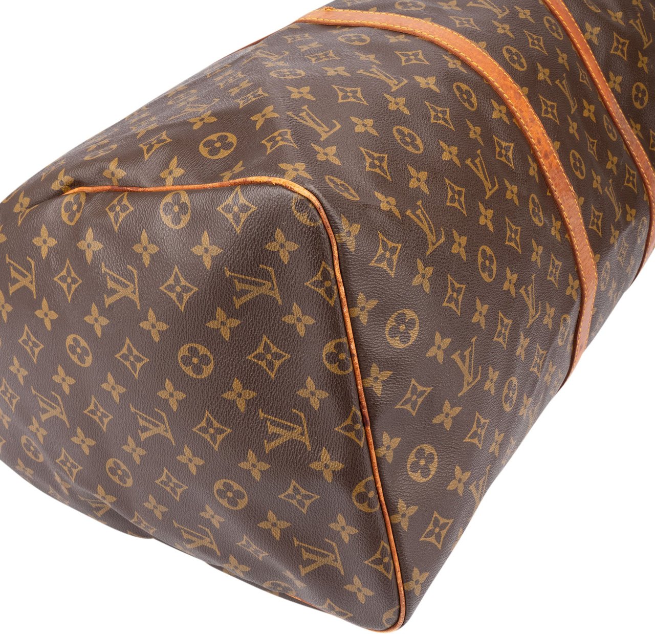 Louis Vuitton Louis Vuitton Canvas Monogram Keepall 60 Bandouliere Bruin