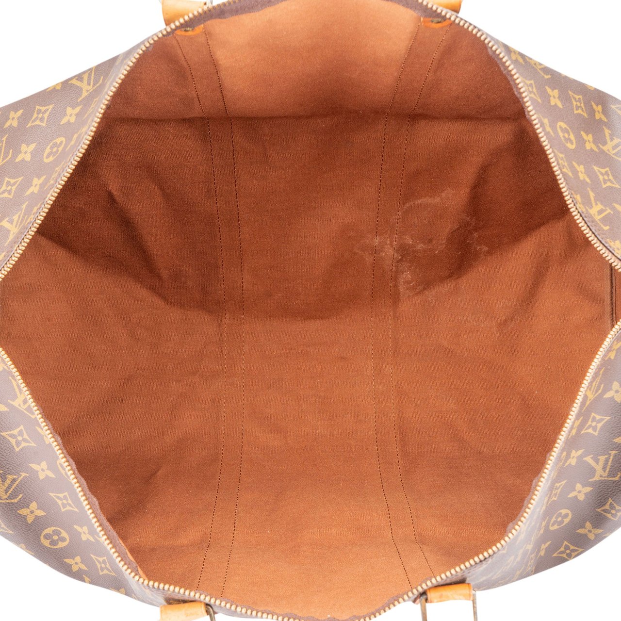 Louis Vuitton Louis Vuitton Canvas Monogram Keepall 60 Bandouliere Bruin