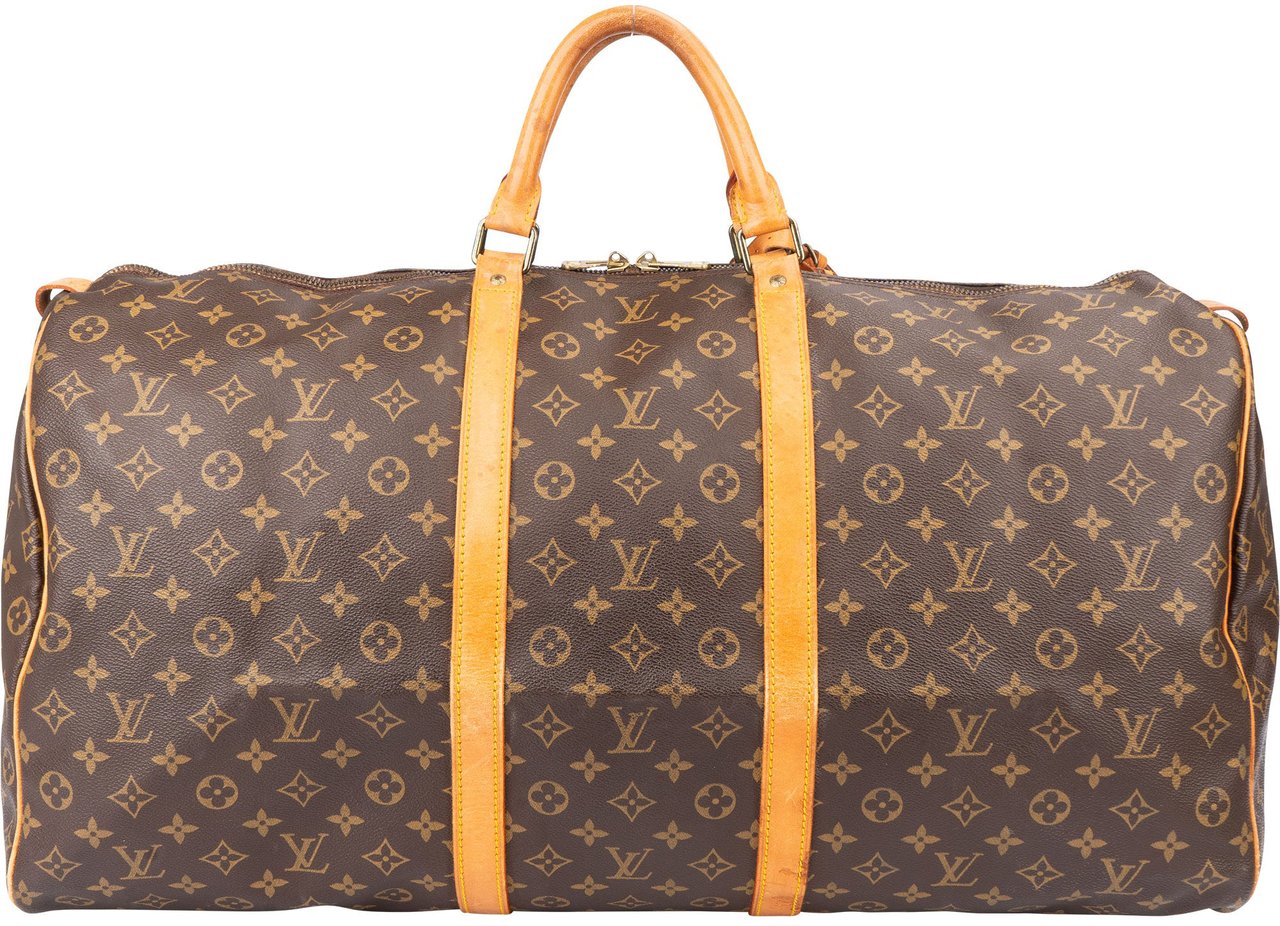 Louis Vuitton Louis Vuitton Canvas Monogram Keepall 60 Bruin
