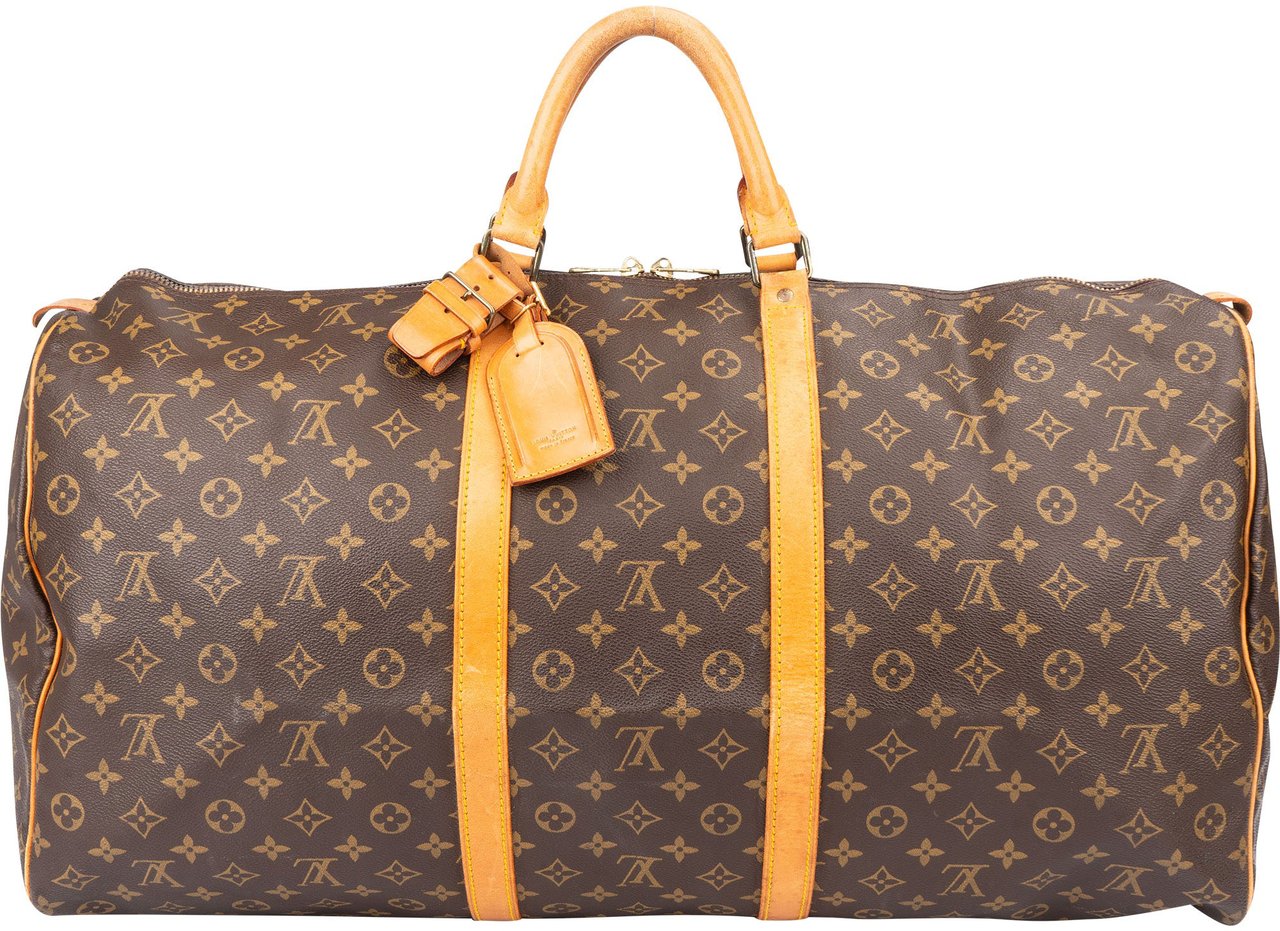 Louis Vuitton Louis Vuitton Canvas Monogram Keepall 60 Bruin