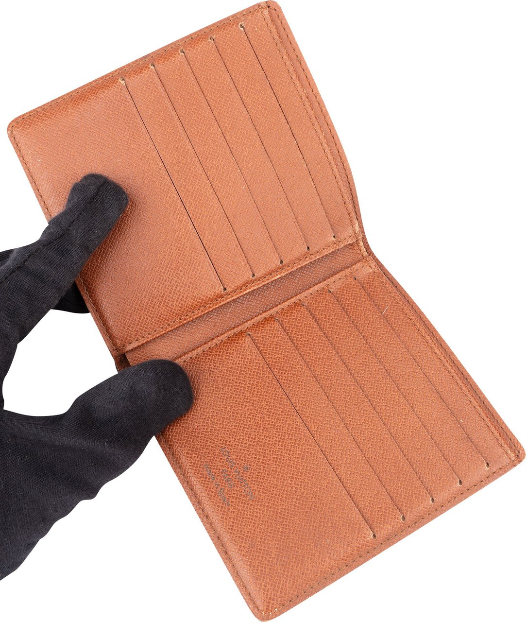 Louis Vuitton Louis Vuitton Canvas Monogram Marco Wallet Bruin