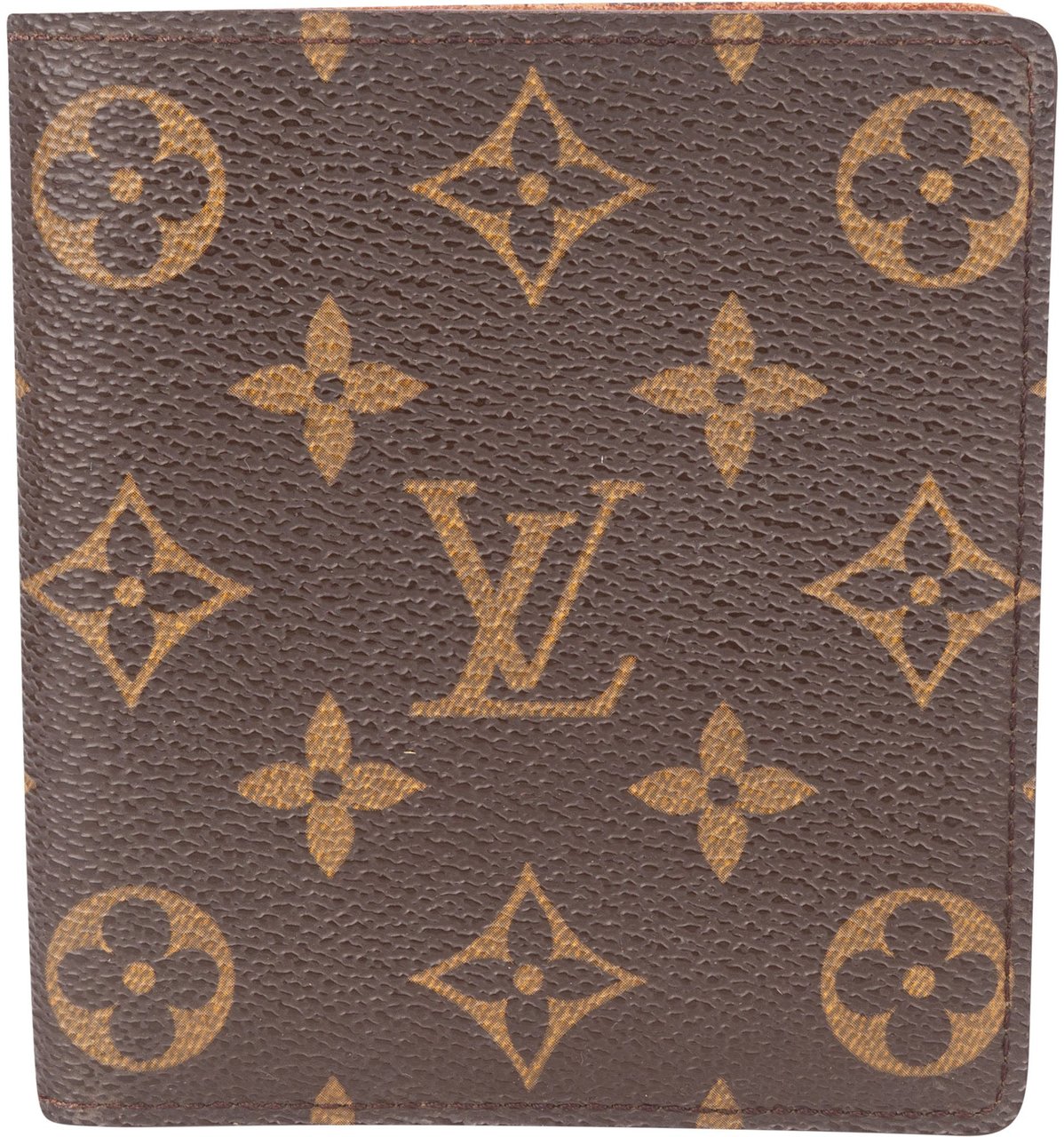 Louis Vuitton Louis Vuitton Canvas Monogram Marco Wallet Bruin