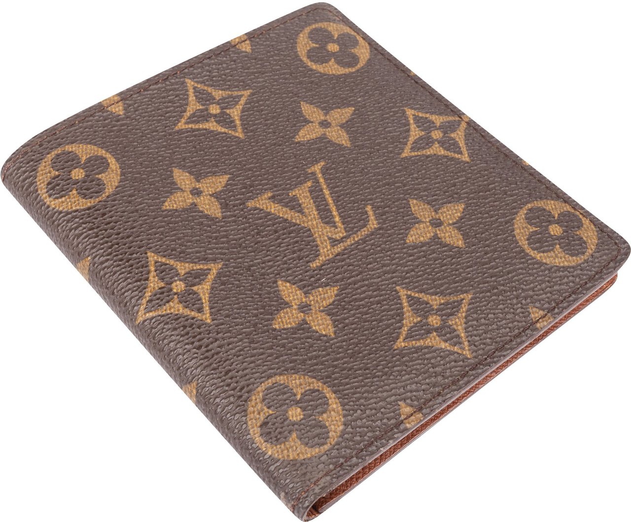 Louis Vuitton Louis Vuitton Canvas Monogram Marco Wallet Bruin