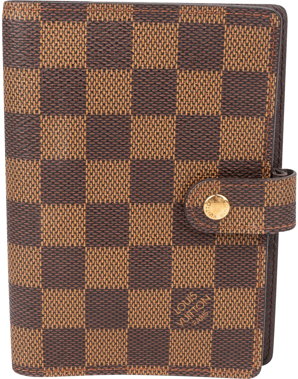 Louis Vuitton Louis Vuitton Damier Ebene Monogram Agenda PM Bruin