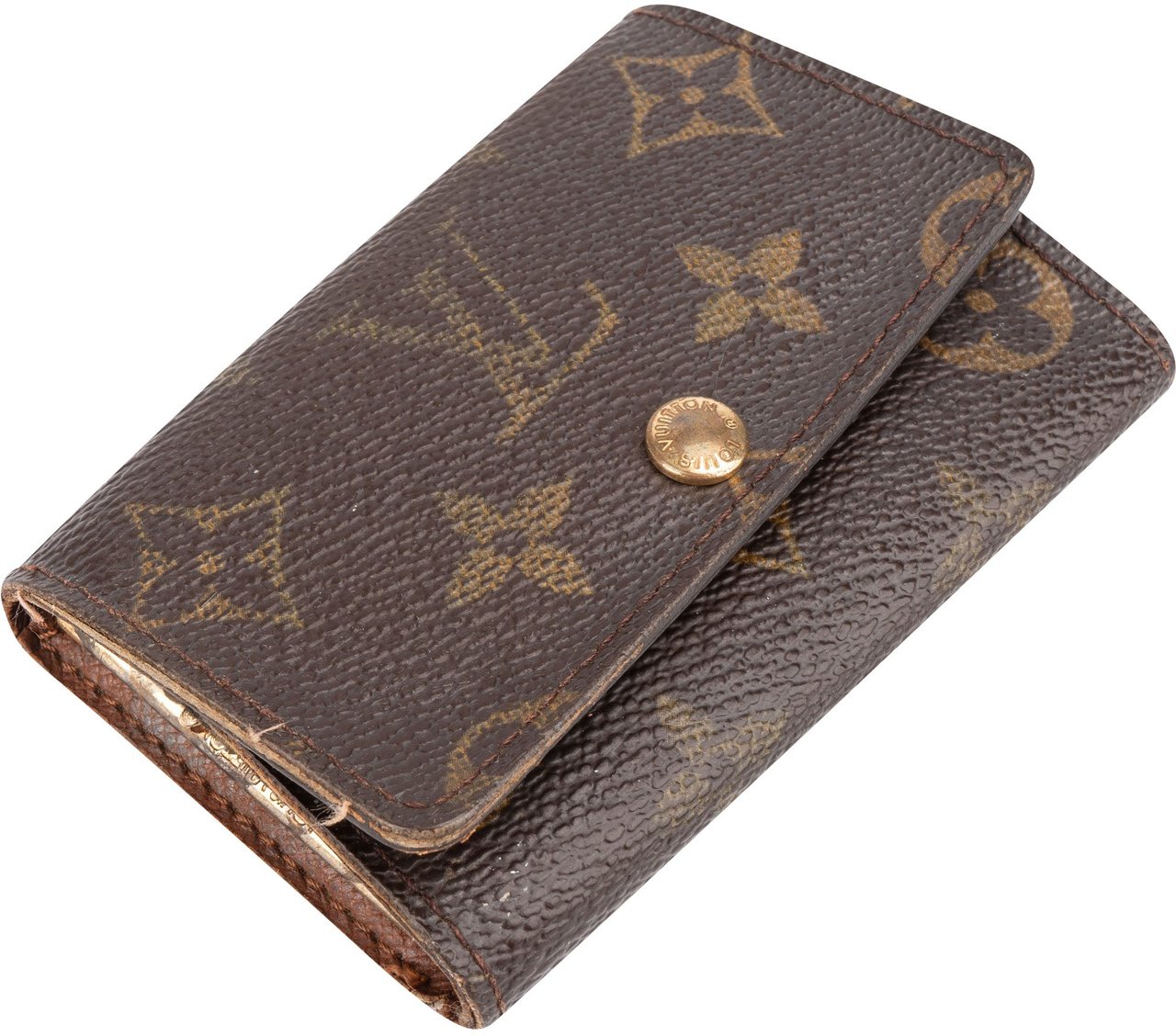 Louis Vuitton Louis Vuitton Canvas Monogram Keyholder Bruin