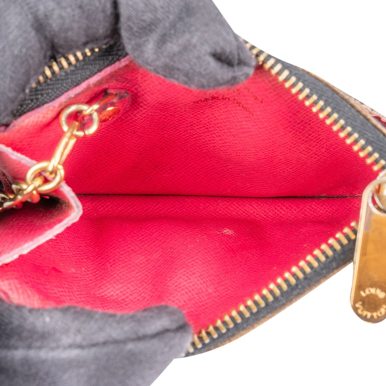 Louis Vuitton Louis Vuitton Murakami Multicolor Key Pouch Zwart
